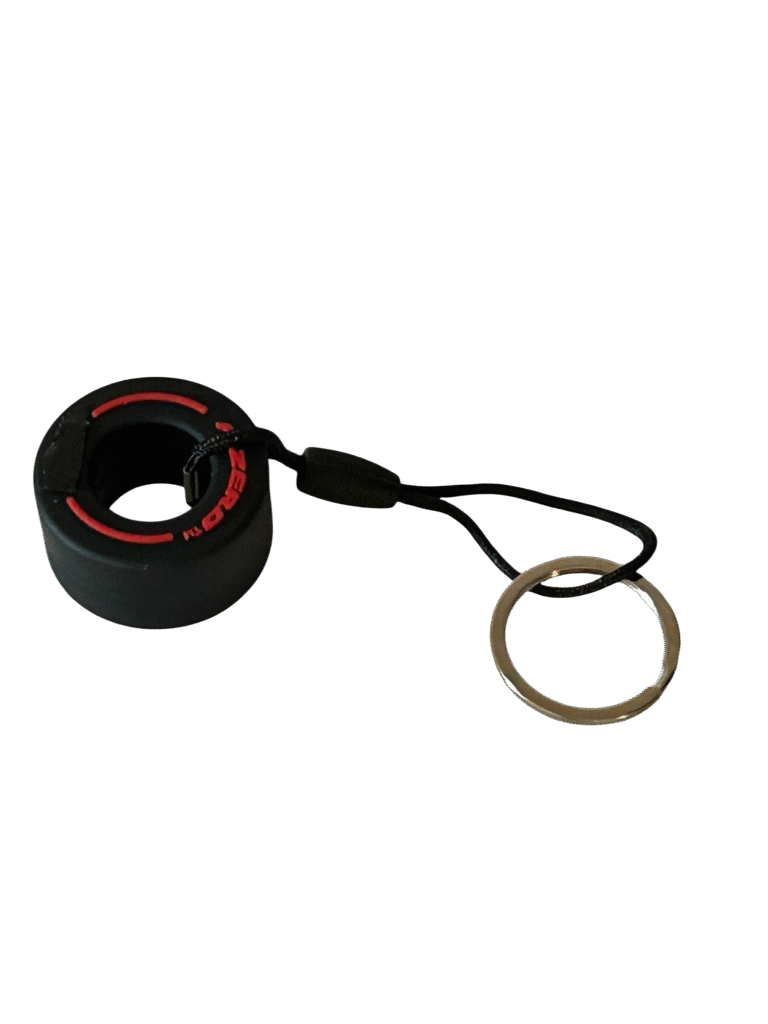 Racing Tire Keychain