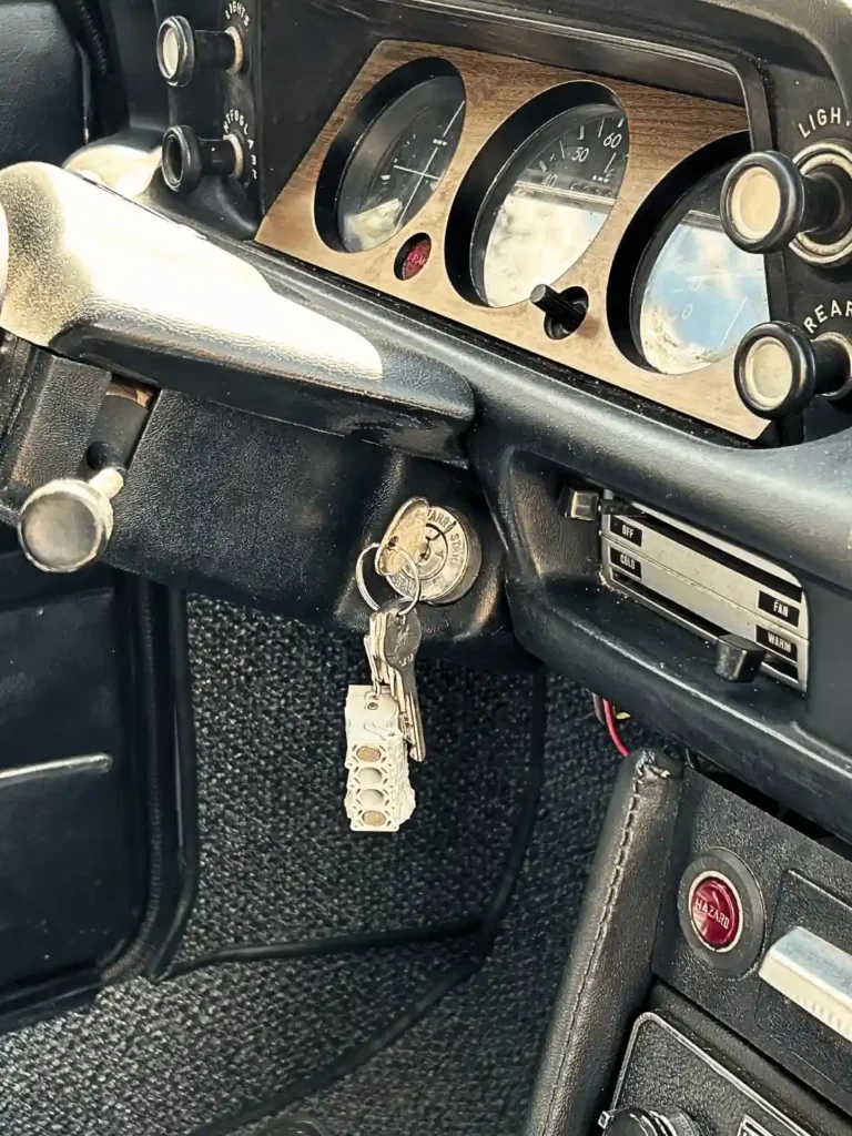 Automotive Accessories Engine Keychain In Vintage Car Automotive Accessories NA Engine Keychain In Vintage Car